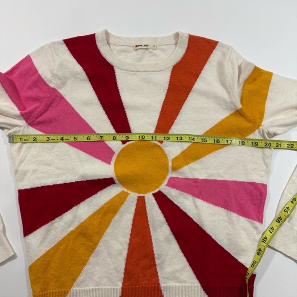 Marine Layer Exploded Sun Crewneck Sweater - Picture 6 of 8